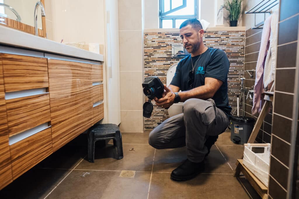 איתור נזילות - איתנים שיקום מבנים